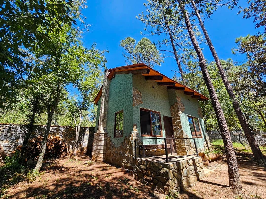 Casa del bosque, cabaña en Huasca de Ocampo