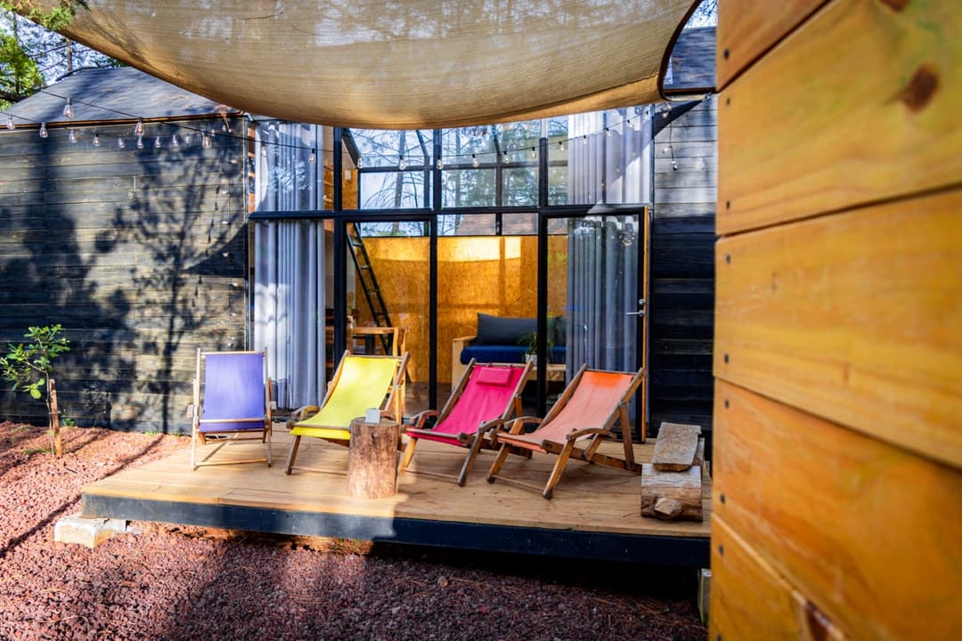 Glasshouse Natural, cabaña en Huasca de Ocampo